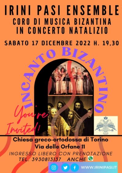 concerto natale musica bizantina Torino
